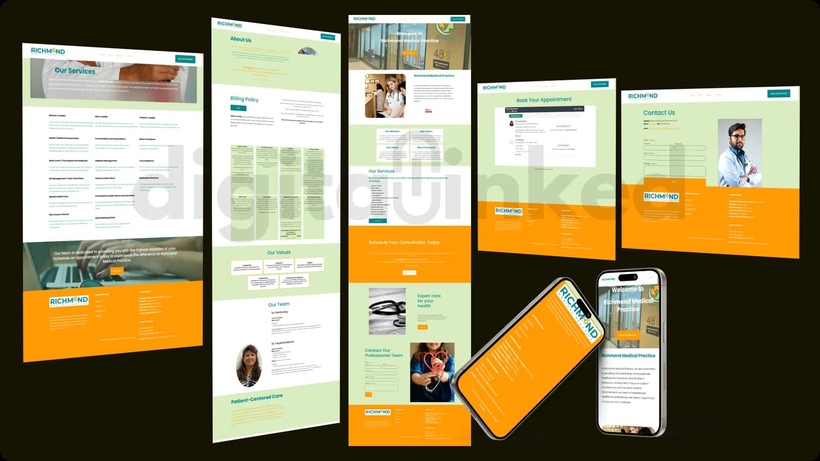 Richmond Medical Practice website